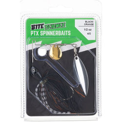 Bite Science PTX Spinner Bait Lure Black Orange