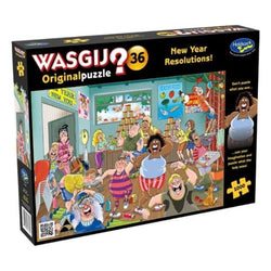 Wasgij Original Puzzle #36 New Years Resolutions!