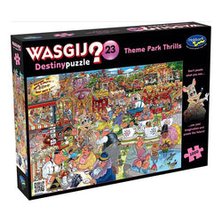 Wasgij Destiny Puzzle #23 Theme Park Thrills