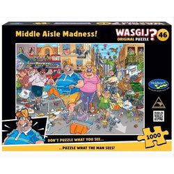Wasgij Original Puzzle #46 Middle Aisle Madness