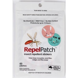 Repel Patch insect repellent stickers 60 patches