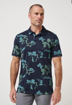 Travis Mathew Favorite Hello Polo - Total Eclipse