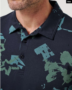 Travis Mathew Favorite Hello Polo - Total Eclipse XL