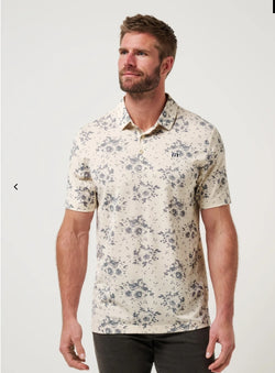 Travis Mathew Local Forecast Polo - Birch