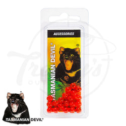 Tasmanian Devil Red Rigging Beads 6mm