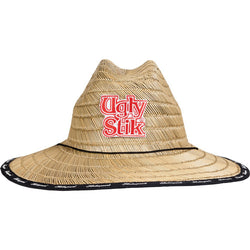 Ugly Stik Wide Brim Straw Hat One Size