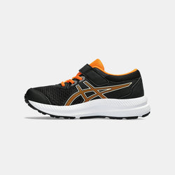 Asics Contend 8 PS Black Bright Orange