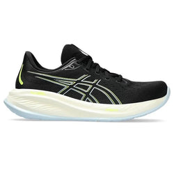Asics Mens Gel-Cumulus 26 Wide 2E Black/ Safety Yellow US 11.5