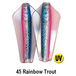 Tasmanian Devil Lures 20g Dual Depth. 45 Rainbow Trout