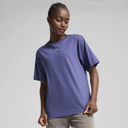 Puma Women's Essential Relaxed Tee Blue Crystal