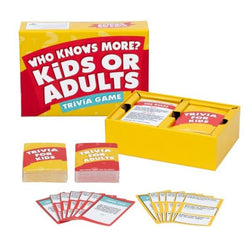 Who Knows more? Kids or Adults Trivia Game