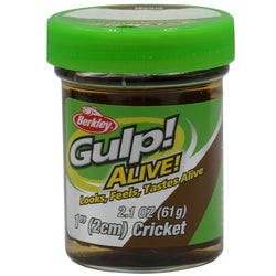 Berkley Gulp Live Crickets 2cm Brown