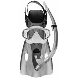 Mirage Ezi-Travel Mask Snorkel & Fins Set