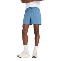 New Balance Men's Sports Essential 5" Shorts Shoreline Blue L