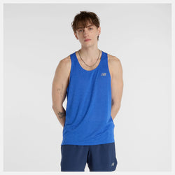 New Balance Athletic Tank Blue Gemstone Men's XL