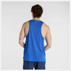 New Balance Athletic Tank Blue Gemstone Men's