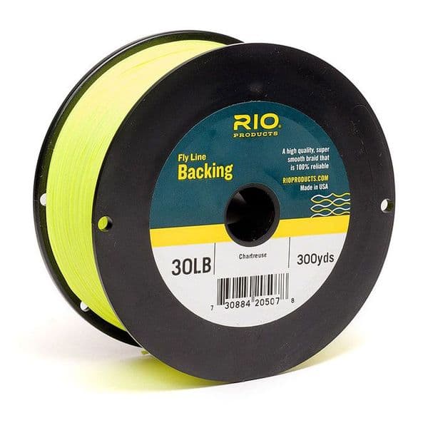 RIO Fly Line Backing 30LB Chartreuse, 100yds