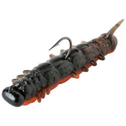 Rebel Liveflex Cata 2inch Crawler Worm 6 Pack WOOLY BEAR