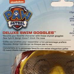 Paw Patrol Deluxe Swim Goggles Marshall
