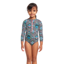 Funkita Sun Cover One Piece Girl's Weave Please