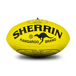 Sherrin Wet Weather Training Ball Yellow