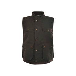 Thomas Cook High Professional Oil Skin Vest Rustic Mulch X large
