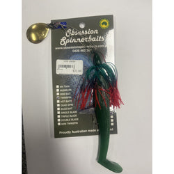 Obsession Spinnerbaits Twinspin 1/2oz Green