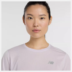 New Balance Athletics T-Shirt Women's Taro Heather XL