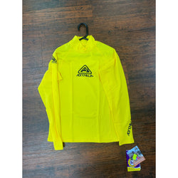 Adrenalin Junior Long Sleeve Rashie Vivid Yellow