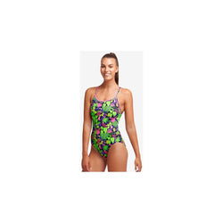 Funkita Diamond Back One Piece Bathers Women's 14 Sloth Slumber