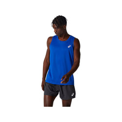 Asics Men's Silver Singlet ASICS BLUE