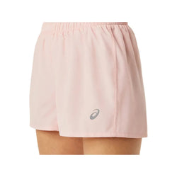 Asics Women's Silver 4 inch Short - Frosted Rose