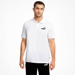 Puma Men's Essential Pique Polo White