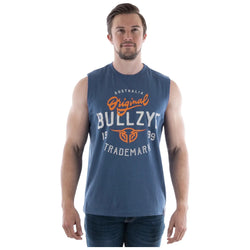 Bullzye Original Muscle Tank Blue Steel XSMALL