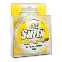 Sufix Invisiline Fluorocarbon Leader Clear