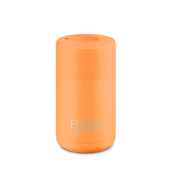 Frank Green 295ml Stainless Steel Ceramic Reusable Cup with Push button Lid