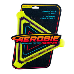 Aerobie Orbiter Boomerang 11.5 inch Yellow
