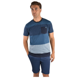 Thomas Cook Spencer Stripe Tee 3XL Navy Blue