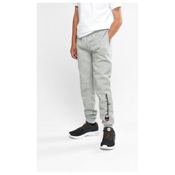 Champion Youth Script Cuff Pant - Black or Grey 14 Oxford Grey