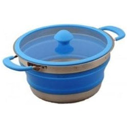 Collapsible Silicone Pot Non Stick 2.5 Liter