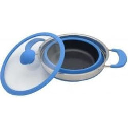 Collapsible Silicone Pot Non Stick 2.5 Liter