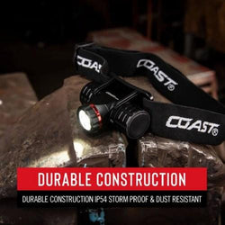 Coast 410 Lumen Rechargeable Headlamp