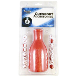 Formula Kelly Pool Marble Set & Shaker Red