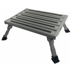 Heavy Duty Folding Step with adjustable Legs 250kg rated