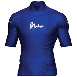 Maddog Short Sleeve Rash Top Blue