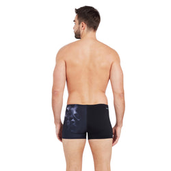 Zoggs Shadow Print Hip Racer Men