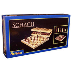 Philos Chess Set Wooden 30cm