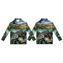 Profishent Sublimated Cod/Kangaroo Shirt Kids GREEN