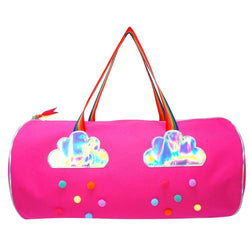 Pink Poppy Rainbow Magic Overnight Bag Hot Pink
