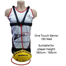Ross Faulkner One Touch Football Size 4 RED PLAYER HEIGHT 180-193CM